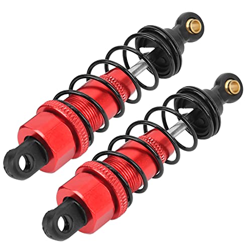 RC Stoßdämpfer, Korrosionsbeständigkeit RC Auto Upgrade-Teile für CC02(Rot) von Shanrya