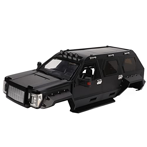 Shanrya 324 mm Radstand, super realistische RC-Car-Skala. Einfache Installation. Haltbarkeit aus schwarzem Hartplastik mit Schrauben für RC-Autos von Shanrya
