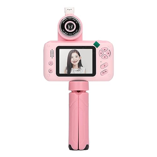 Kinderkamera-Spielzeug, über USB Wiederaufladbare -Selfie-Kamera 1080P für den Außenbereich (PINK) von Shanrya