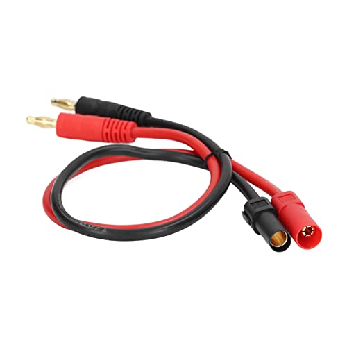 Shanrya XT150 auf 4,0 Bananenkopf-Ladekabel, XT150 auf 4,0 Bananenschutzstecker Korrosionsbeständig 369 mm lang Korrosionsbeständig 12AWG Hohe Flexibilität für RC-Modelle Shanrya XT150 auf 4,0 Bananenkopf-Ladekabel, XT150 auf 4,0 Bananenschutzstecker Korrosionsbeständig 369 mm lang Korrosionsbeständig 12AWG Hohe Flexibilität für RC-Modelle von Shanrya
