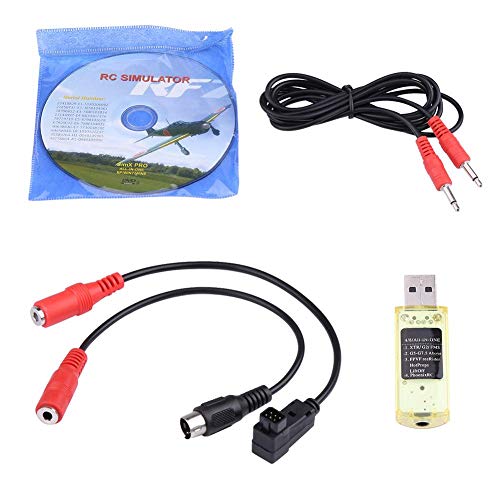 Woyisisi RC Simulator Kit, 22 in 1 RC USB Flugsimulator mit Kabeln f¨¹r Realflight G7/G6/G5 Phoenix 4 E2HG Woyisisi RC Simulator Kit, 22 in 1 RC USB Flugsimulator mit Kabeln f¨¹r Realflight G7/G6/G5 Phoenix 4 E2HG von Shanrya