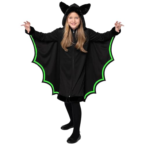 Shaohan Fledermaus Kostüm Kinder 116 122 Mädchen Fledermauskostüm Vampir Fasching Karneval Faschingskostüme Karnevalskostüme Halloween Shaohan Fledermaus Kostüm Kinder 116 122 Mädchen Fledermauskostüm Vampir Fasching Karneval Faschingskostüme Karnevalskostüme Halloween von Shaohan