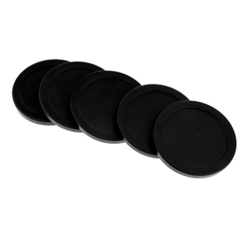 5 Stück Air Hockey Ersatz Pucks, 82mm / 62mm - Schwarz, 62mm 5 Stück Air Hockey Ersatz Pucks, 82mm / 62mm - Schwarz, 62mm von Sharplace