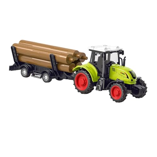 Sharplace , , Spielzeug, Landwirtschaftsspielzeug, Ingenieurauto, BAU-LKW zum Sammeln, Reibungsantrieb, für Kinder ab 3 Jahren, Geschenk, Holztransporter von Sharplace