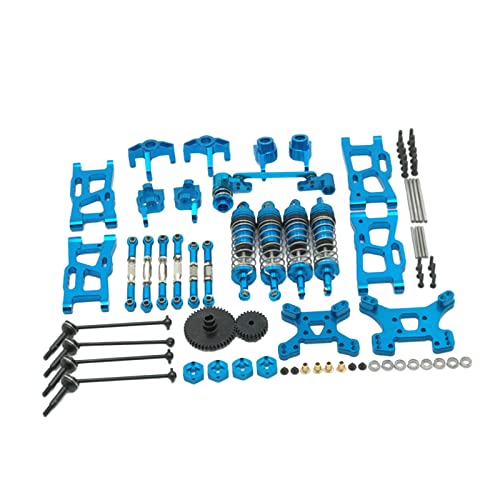 Sharplace 1/12 1/14 RC Auto Ersatzteile,Komplettset,Metall Upgrade Teile für WLtoys 144001 124019 - Blau von Sharplace