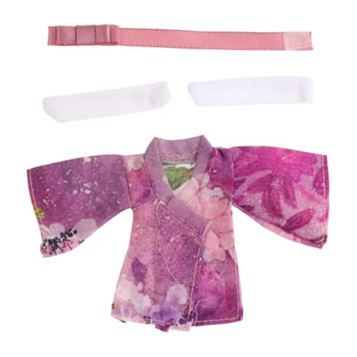 Sharplace 1/12 Skala weibliche Kimono -Kleidung, Kleidung handgefertigt Mode Action Figur Kleidung Miniatur für 6 Zoll Figur Kostüm Kleid , Lila Sharplace 1/12 Skala weibliche Kimono -Kleidung, Kleidung handgefertigt Mode Action Figur Kleidung Miniatur für 6 Zoll Figur Kostüm Kleid , Lila von Sharplace
