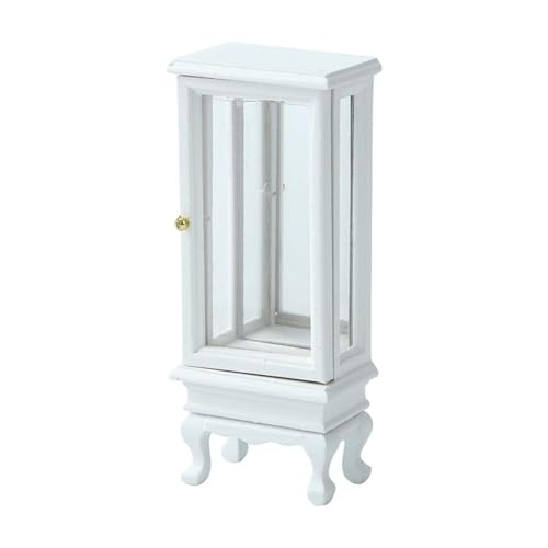 Sharplace 1/16 Dollhouse Garderobe Aufbewahrungsschrank Holzmöbel Leben Szenerie Landschaft Accessoire freistehende Mini -Spiegelmodell, Weiß Sharplace 1/16 Dollhouse Garderobe Aufbewahrungsschrank Holzmöbel Leben Szenerie Landschaft Accessoire freistehende Mini -Spiegelmodell, Weiß von Sharplace