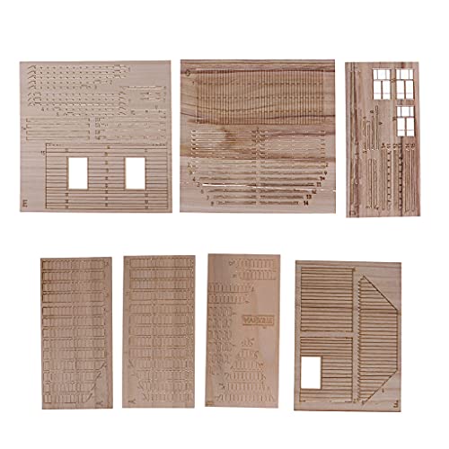 Sharplace 1/35 Hölzernes Europäischen Modell, Ruiniert Militärszenen Gebäudemodell Sharplace 1/35 Hölzernes Europäischen Modell, Ruiniert Militärszenen Gebäudemodell von Sharplace