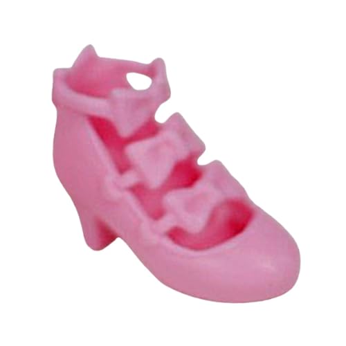 Sharplace 1/6 Puppenschuhe, Kostümzubehör, Mädchengeschenke, Sammlerstücke für 12-Zoll-Actionfiguren, tragbare Schleife, High Heels, BJD-Puppenschuhe von Sharplace