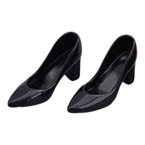Sharplace 1/6 Skala BJD Doll Shoes Mini Realistic Cosplay Photo Requisite Mode High Heeled Schuhe High Heels Model für 12 Zoll Figur Körper , Schwarz Sharplace 1/6 Skala BJD Doll Shoes Mini Realistic Cosplay Photo Requisite Mode High Heeled Schuhe High Heels Model für 12 Zoll Figur Körper , Schwarz von Sharplace