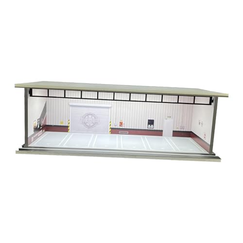 Sharplace 1/64 Druckguss-Modellauto-Vitrine, Aufbewahrungsbox, Acryl- und PVC-Hintergrundbeleuchtung für Sportwagen-Sammlervitrine, Garage, Style A Sharplace 1/64 Druckguss-Modellauto-Vitrine, Aufbewahrungsbox, Acryl- und PVC-Hintergrundbeleuchtung für Sportwagen-Sammlervitrine, Garage, Style A von Sharplace
