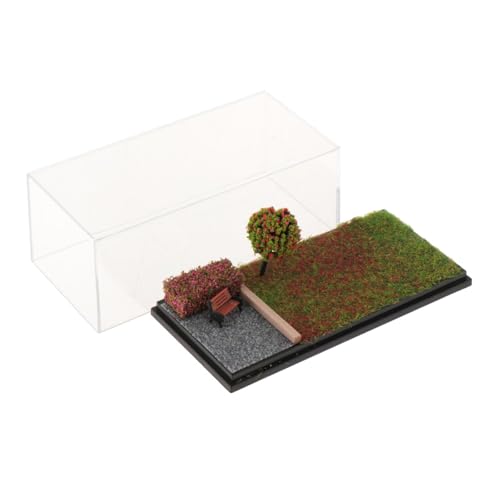 Sharplace 1/64 Fahrzeugmodell-Vitrine, staubdichte Abdeckung, Sammlung, Autoparkszene für Actionfiguren, Fahrzeug-Sportwagen-Dekoration, Frühlingsszene Sharplace 1/64 Fahrzeugmodell-Vitrine, staubdichte Abdeckung, Sammlung, Autoparkszene für Actionfiguren, Fahrzeug-Sportwagen-Dekoration, Frühlingsszene von Sharplace