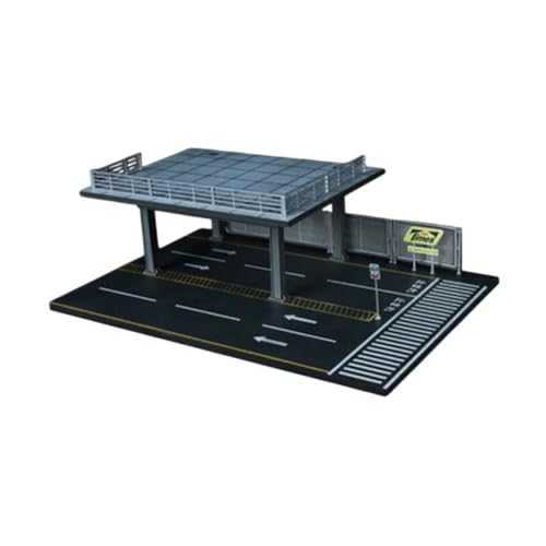 Sharplace 1/64 Skala Diecast Modellauto -Display -Hülle, Desktop -Dekor, Schützen Sie Car Garage Display Ständer, Fahrzeugmodellhülle für Sportwagen von Sharplace