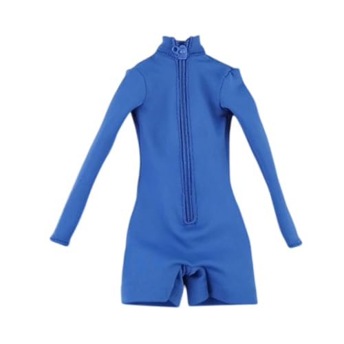 Sharplace 1: 6 -Skala -Actionfiguren Jumpsuit Doll Outfit Stylish Doll Decor Kostüminnen weibliche Figur Kleidung für 12 Zoll weiblich, Blau Sharplace 1: 6 -Skala -Actionfiguren Jumpsuit Doll Outfit Stylish Doll Decor Kostüminnen weibliche Figur Kleidung für 12 Zoll weiblich, Blau von Sharplace