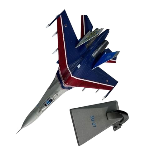 Sharplace 1:100 SU-27 Performance-Flugzeugmodell, Flugzeugmodell, Heimdekoration, Sammlergeschenk, mit Ständer für Tischdekoration, Schrank Sharplace 1:100 SU-27 Performance-Flugzeugmodell, Flugzeugmodell, Heimdekoration, Sammlergeschenk, mit Ständer für Tischdekoration, Schrank von Sharplace