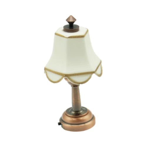 Sharplace 1:12 Dollhouse Schreibtisch Lampe Miniaturpuppenhaus Möbel Accessoire Spielzeughaus Mini Licht für Puppenhaus Badezimmer DIY Jungen Mädchen Sharplace 1:12 Dollhouse Schreibtisch Lampe Miniaturpuppenhaus Möbel Accessoire Spielzeughaus Mini Licht für Puppenhaus Badezimmer DIY Jungen Mädchen von Sharplace