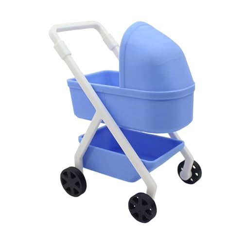 Sharplace 1:12 Miniatur-Kinderwagen, Trolly, Möbel, handgefertigt, realistisch, Puppenwagen, Kinderwagen, Spielzeug, Puppen, Krippe, Geschenkszene, Blau Sharplace 1:12 Miniatur-Kinderwagen, Trolly, Möbel, handgefertigt, realistisch, Puppenwagen, Kinderwagen, Spielzeug, Puppen, Krippe, Geschenkszene, Blau von Sharplace