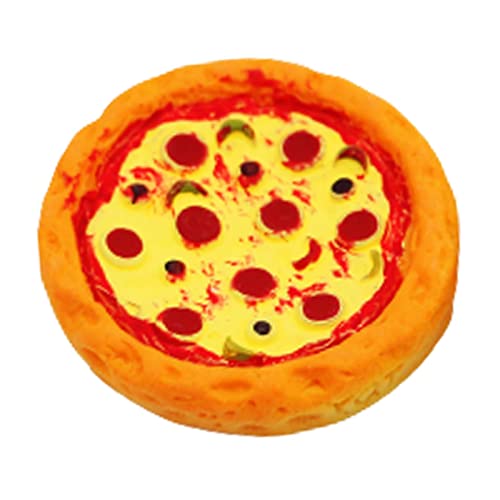 Sharplace 1:12 Miniatur-Pizza, Miniatur-Küchen-Fast-Food-Modelle, simuliertes realistisches Simulations-Pizza-Modell als Geschenk, Landschaftsdekorationen, von Sharplace