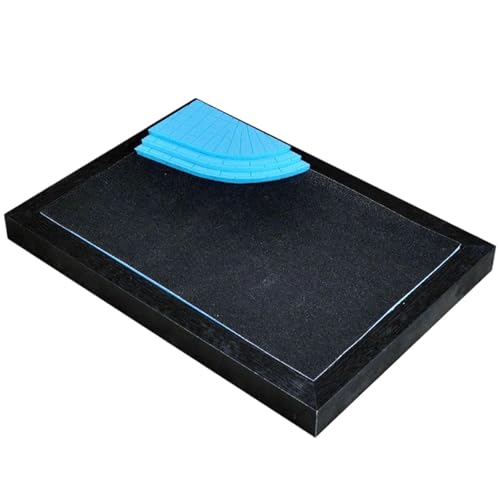 Sharplace 1:35 Auto Display Stand Assembly Gebäude Modell Diorama -Szene Multifunktions Fahrzeug Display -Basis DIY für Park Szenendekoration, Mscjdt16 von Sharplace