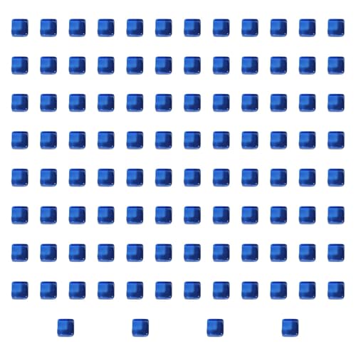 Sharplace 100x Acrylwürfel Sensorisches Trainingsspielzeug Stapelwürfel Interaktives sechsseitiges Brettspiel Blankowürfel für die Fantasie im Vorschulalter, Blau Sharplace 100x Acrylwürfel Sensorisches Trainingsspielzeug Stapelwürfel Interaktives sechsseitiges Brettspiel Blankowürfel für die Fantasie im Vorschulalter, Blau von Sharplace