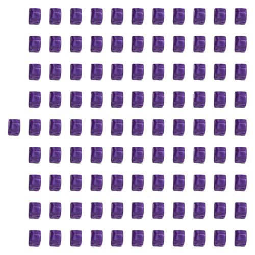 Sharplace 100x Acrylwürfel Sensorisches Trainingsspielzeug Stapelwürfel Interaktives sechsseitiges Brettspiel Blankowürfel für die Fantasie im Vorschulalter, Violett Sharplace 100x Acrylwürfel Sensorisches Trainingsspielzeug Stapelwürfel Interaktives sechsseitiges Brettspiel Blankowürfel für die Fantasie im Vorschulalter, Violett von Sharplace