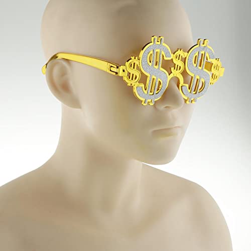 Sharplace 10er Pack Bunte Glitzerbrillen für festliche Anlässe und Partys, 3 Stk von Sharplace