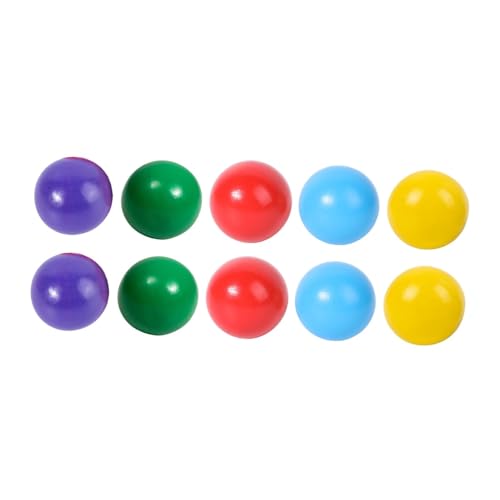 Sharplace 10x Regenbogen-Holzkugeln, Farbsortierung, erziehung, 4,5 cm, Bunte Lernmaterialien, Farberkennung für Kleinkinder, Geschenke, Style A Sharplace 10x Regenbogen-Holzkugeln, Farbsortierung, erziehung, 4,5 cm, Bunte Lernmaterialien, Farberkennung für Kleinkinder, Geschenke, Style A von Sharplace