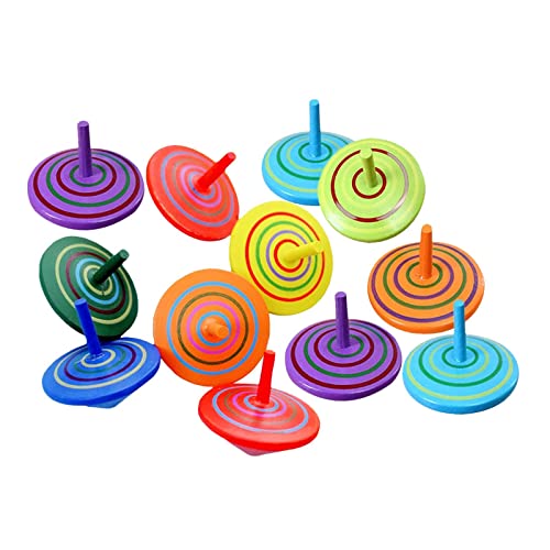 Sharplace 12 Stück Holz Lernspielzeug Pädagogisches Geschicklichkeitsspiel Cartoon Stapelspiel Puzzle für Kinder Erwachsene Schreibtisch, Stil b von Sharplace