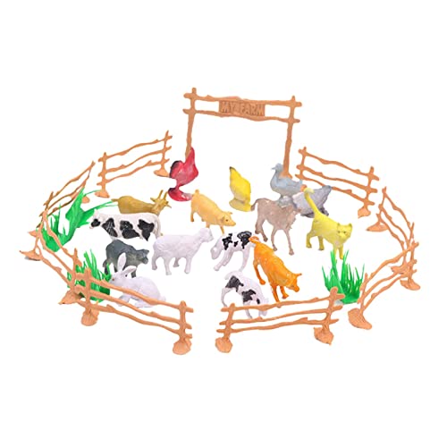 Sharplace 15 Stück Tierfiguren Spielzeug Mikro-Landschaftsfiguren für Puppenhaus-Zug-Landschafts-Layout-Ornamente Sharplace 15 Stück Tierfiguren Spielzeug Mikro-Landschaftsfiguren für Puppenhaus-Zug-Landschafts-Layout-Ornamente von Sharplace
