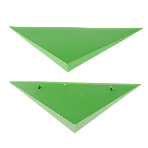 Sharplace 2 Stück Eckenschutz für Tischfussball, grün von Sharplace