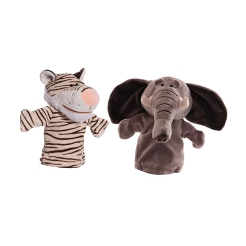 Sharplace 2 Stück Tierplüschpuppen Zoofreund-Handpuppen Rollenspieltheater Geschichtenerzählen Handpuppen Rollenspielzeug für Kleinkinder Sharplace 2 Stück Tierplüschpuppen Zoofreund-Handpuppen Rollenspieltheater Geschichtenerzählen Handpuppen Rollenspielzeug für Kleinkinder von Sharplace