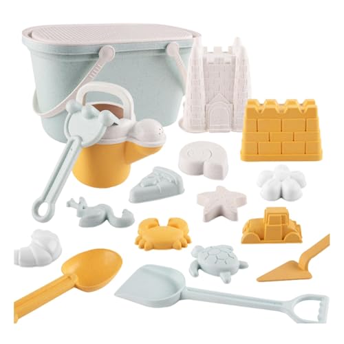 Sharplace 21-teiliges Eimer- und Schaufelset, Burgbausatz, Spielsandspielzeug, Sandkastenspielzeug, Reise-Strandspielzeug für Kinder im Alter von 3–10 Jahren Sharplace 21-teiliges Eimer- und Schaufelset, Burgbausatz, Spielsandspielzeug, Sandkastenspielzeug, Reise-Strandspielzeug für Kinder im Alter von 3–10 Jahren von Sharplace