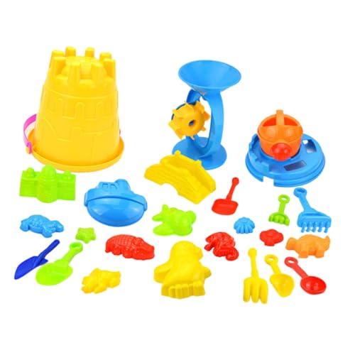 Sharplace 25x Strandsandspielzeug, Sandburgspielzeug, Burgbausatz, Eimer- und Schaufelset, für Reisegeburtstagskinder Jungen und Mädchen Sharplace 25x Strandsandspielzeug, Sandburgspielzeug, Burgbausatz, Eimer- und Schaufelset, für Reisegeburtstagskinder Jungen und Mädchen von Sharplace