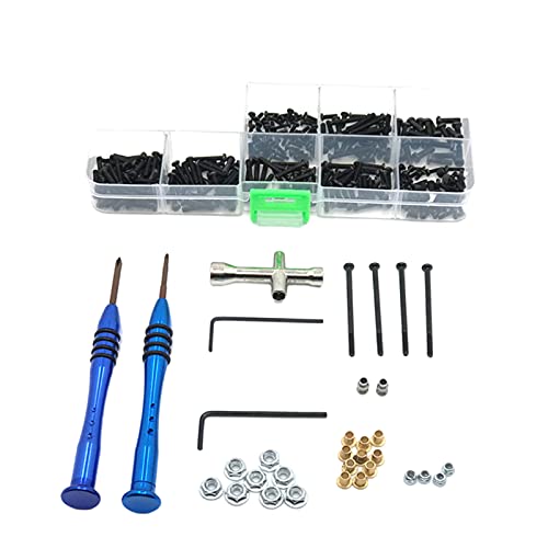 Sharplace 288pcs / Set Universal Metal RC Schraubensatz für WLtoys 12423 12427 12428 12429 1/12 Scale oder für FY 1/12 Full Series RC Cars Trucks Modell Zubehör Sharplace 288pcs / Set Universal Metal RC Schraubensatz für WLtoys 12423 12427 12428 12429 1/12 Scale oder für FY 1/12 Full Series RC Cars Trucks Modell Zubehör von Sharplace