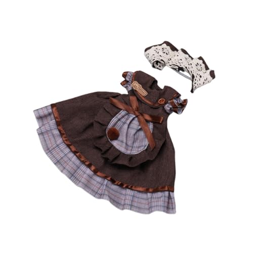Sharplace 2X 1/6 BJD Puppe Prinzessin Kleid Oufit Cosplay DIY Foto Requisiten Abnehmbare Modische Kostüm Zubehör Dress up für 11,81 Zoll, Dunkelbraun Sharplace 2X 1/6 BJD Puppe Prinzessin Kleid Oufit Cosplay DIY Foto Requisiten Abnehmbare Modische Kostüm Zubehör Dress up für 11,81 Zoll, Dunkelbraun von Sharplace