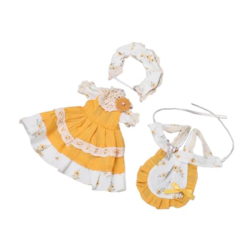 Sharplace 2X 1/6 BJD Puppe Prinzessin Kleid Oufit Cosplay DIY Foto Requisiten Abnehmbare Modische Kostüm Zubehör Dress up für 11,81 Zoll , Gelb Sharplace 2X 1/6 BJD Puppe Prinzessin Kleid Oufit Cosplay DIY Foto Requisiten Abnehmbare Modische Kostüm Zubehör Dress up für 11,81 Zoll , Gelb von Sharplace