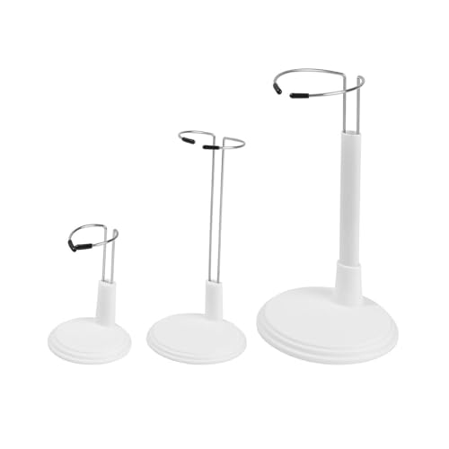 Sharplace 3-teilige Puppenständer-Stützbasen, tragbare Mehrzweck-Puppenständer, Displayhalterungen für Sammler, Heim- und Ladendekoration, Weiß Sharplace 3-teilige Puppenständer-Stützbasen, tragbare Mehrzweck-Puppenständer, Displayhalterungen für Sammler, Heim- und Ladendekoration, Weiß von Sharplace