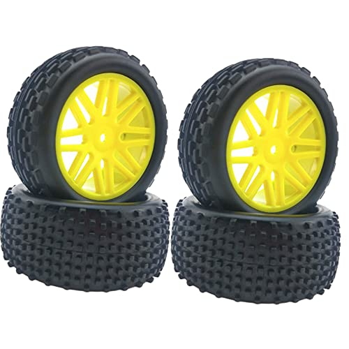 Sharplace 4X 1:10 Räder & Reifen Set passend für HSP 94166 94107 Modell Rock Off Road Buggy Zubehör - Gelb Sharplace 4X 1:10 Räder & Reifen Set passend für HSP 94166 94107 Modell Rock Off Road Buggy Zubehör - Gelb von Sharplace