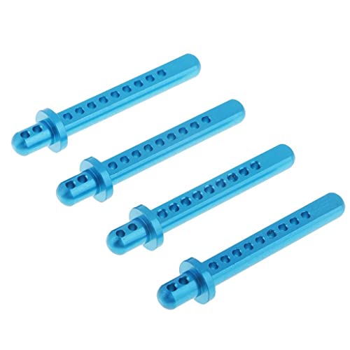Sharplace 4X Pfostensäule Aus Aluminiumlegierung für Axialen SCX10 1/10 RC PKW - Blau von Sharplace