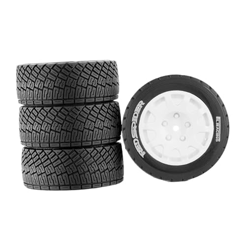 Sharplace 4X RC Rally Räder Ersatz Fernbedienung Fahrzeug RC Driften Räder und Reifen Auto Reifen für 1/8 Teile DIY Zubehör Sharplace 4X RC Rally Räder Ersatz Fernbedienung Fahrzeug RC Driften Räder und Reifen Auto Reifen für 1/8 Teile DIY Zubehör von Sharplace