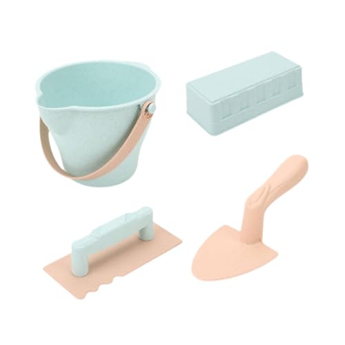 Sharplace 4X Strandspielzeug-Set, Strandeimer und Schaufel, Werkzeuge von Sandburgen im Freien, Winter-Schneespielzeug, Schneeziegel-Spielzeug-Set für von Sharplace