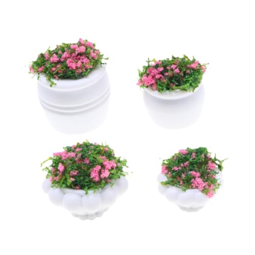 Sharplace 4pcs Dollhouse Pflanze Bonais Artificialmini Blumenpot -Layout Figuren Puppenhaus Mini Toted für Miniatur -Landschaftslandschaft Sharplace 4pcs Dollhouse Pflanze Bonais Artificialmini Blumenpot -Layout Figuren Puppenhaus Mini Toted für Miniatur -Landschaftslandschaft von Sharplace