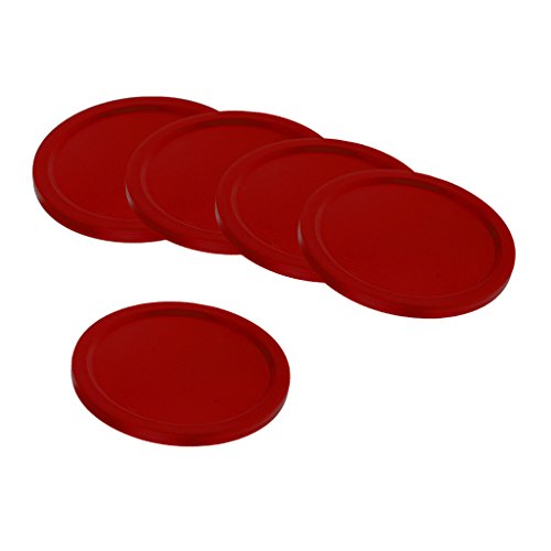 Sharplace 5 Ersatz Pucks, 50mm / 60mm, Dunkelrot, 50mm Sharplace 5 Ersatz Pucks, 50mm / 60mm, Dunkelrot, 50mm von Sharplace