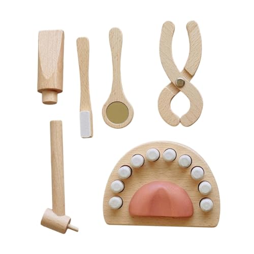 Sharplace 6-teiliges -Spielzeugset, pädagogisches Rollenspiel, fördert fantasievolles Rollenspiel, Arzt-Set aus für Jungen und Mädchen von Sharplace