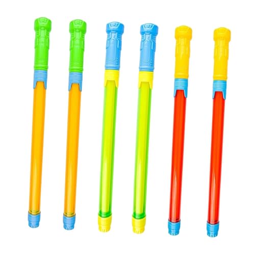 Sharplace 6-teiliges Wasserspritzspielzeug, ausziehbar, 41,9–68,6 cm, bunt, für Sommerblockpartys, Water Soaker -Spielzeug Sharplace 6-teiliges Wasserspritzspielzeug, ausziehbar, 41,9–68,6 cm, bunt, für Sommerblockpartys, Water Soaker -Spielzeug von Sharplace