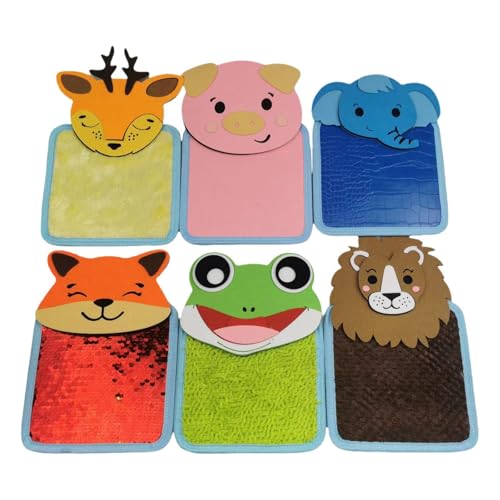 Sharplace 6X Sensorische Matten, taktile Wandpaneele, Verschiedene strukturierte Bodenfliesen, sensorische Pads, sensorisches Spielzeug für Spielgruppen, von Sharplace