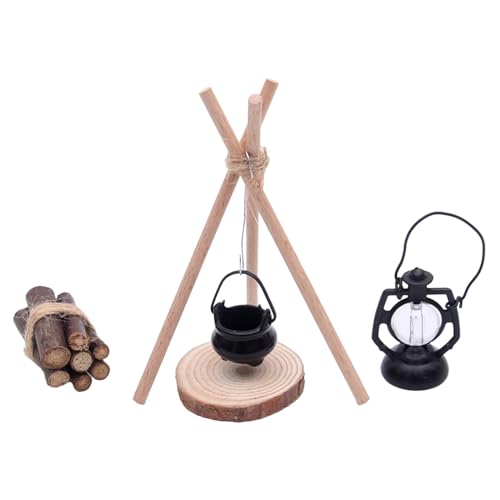 Sharplace 7 Stücke 1/12 Puppenhaus Camping Kits Mini Camping Set DIY Schlitten Modell Woodpile für Micro Landschaft Puppenhaus Sand Tabelle Landschaft Sharplace 7 Stücke 1/12 Puppenhaus Camping Kits Mini Camping Set DIY Schlitten Modell Woodpile für Micro Landschaft Puppenhaus Sand Tabelle Landschaft von Sharplace