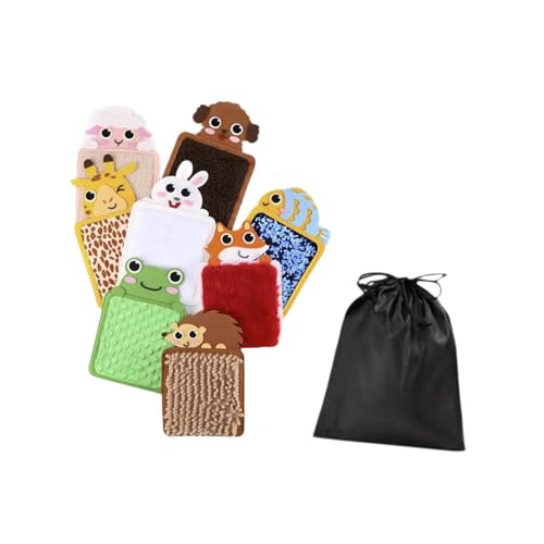 Sharplace 8-teilige sensorische Matten, taktiles Spiel, Cartoon-Übung, tierförmiges Spielzeug für die Früherziehung, sensorisches Spielzeug für Kinder Sharplace 8-teilige sensorische Matten, taktiles Spiel, Cartoon-Übung, tierförmiges Spielzeug für die Früherziehung, sensorisches Spielzeug für Kinder von Sharplace