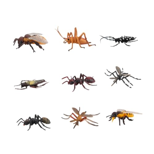 Sharplace 9 Stück realistische Tierspielzeuge, Aktionsmodell, Dekoration, Mini-Lernspielzeug, Tierfiguren für Mottopartys im Klassenzimmer, Sharplace 9 Stück realistische Tierspielzeuge, Aktionsmodell, Dekoration, Mini-Lernspielzeug, Tierfiguren für Mottopartys im Klassenzimmer, von Sharplace