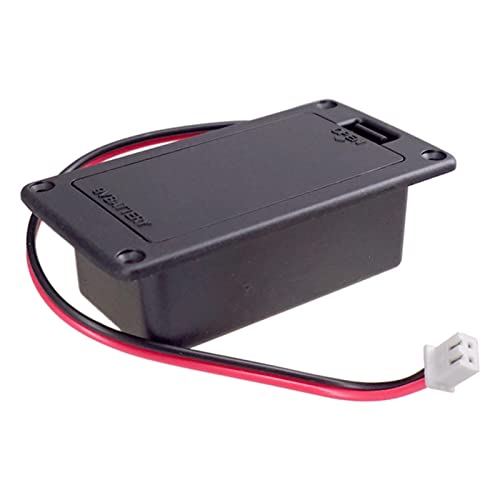9V Batterie Box Fall Halter für Pickup Schwarz, Plasctic,72x 38,5mm von Sharplace